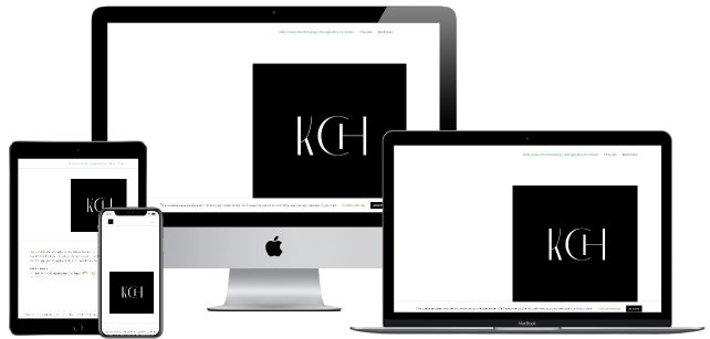 website design for kelly cowan hair